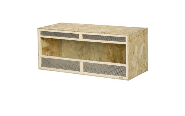 Robust Glasterrarium 120x50x50 Cm Med Skydedør