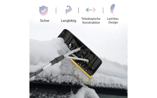 Safstar Aluminiumssnetagrive 6,4 M Lang Tagrive Med 39 Cm Overdimensioneret Klinge