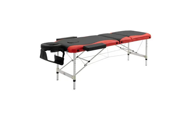 Sammenklappelige Massagebriks - Højdejusterbar Massagebriks Med Nakkestøtte 215 X 60 X 61-84 Cm