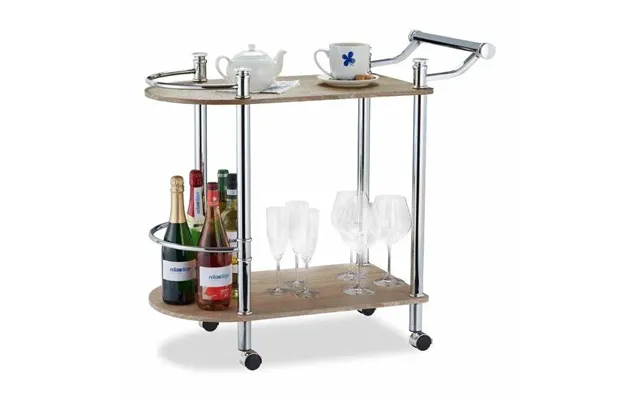 Serveringsvogn Med 2 Hylder