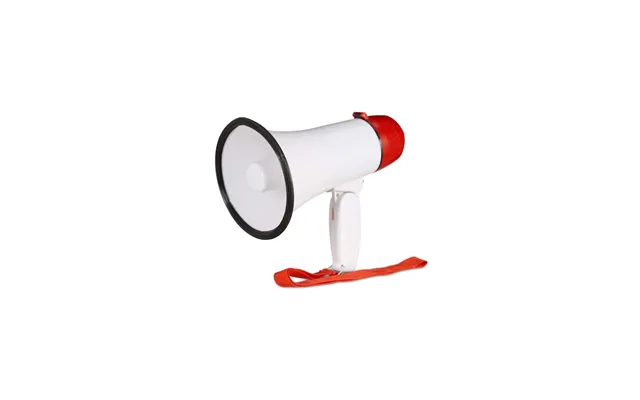 Stadion Megafon Bullhorn Mini Hvid Megafon 10 Watt Football Fan Cheerleader