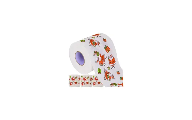 Toiletpapir Julemandsform - 4 Ruller, 2 Lag