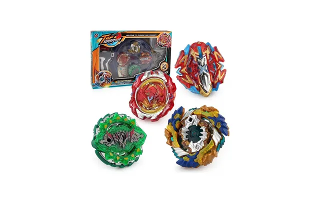 Top Superpower Top Plate Battle Set 4-pack