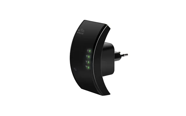 Trådløs Wi-fi Repeater - Sort
