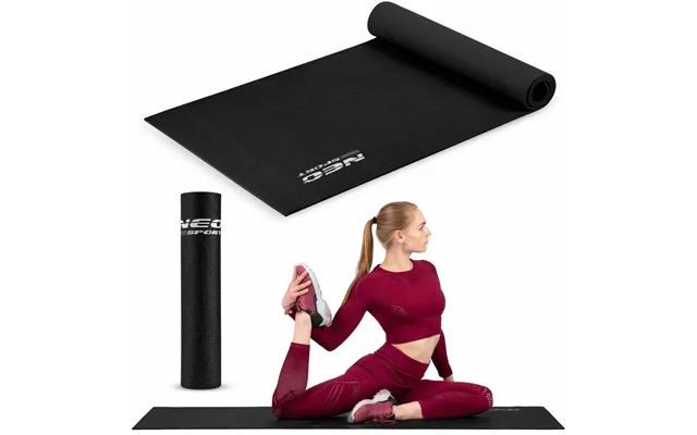 Træningsmåtte Neo-sport 173 X 61 Cm - Sort