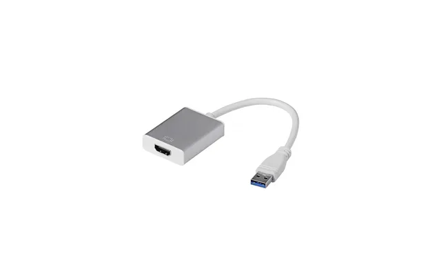 Usb 3.0 Til Hdmi Adapter - Sølv
