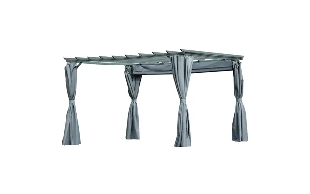 Vejrbestandig Pergola Gazebo Med Justerbart Tag product image