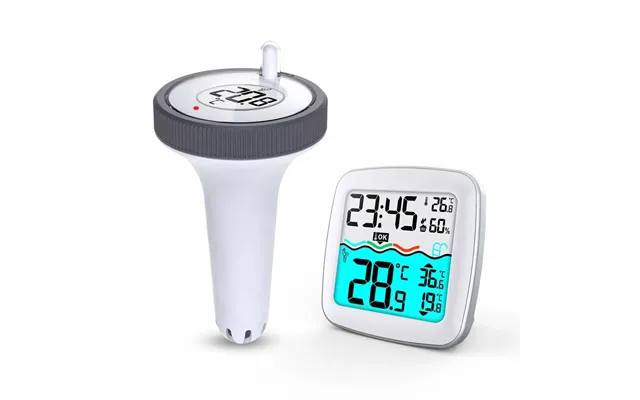 Vejrstation Med Svømmebassinsensor Bd-913 Hvid