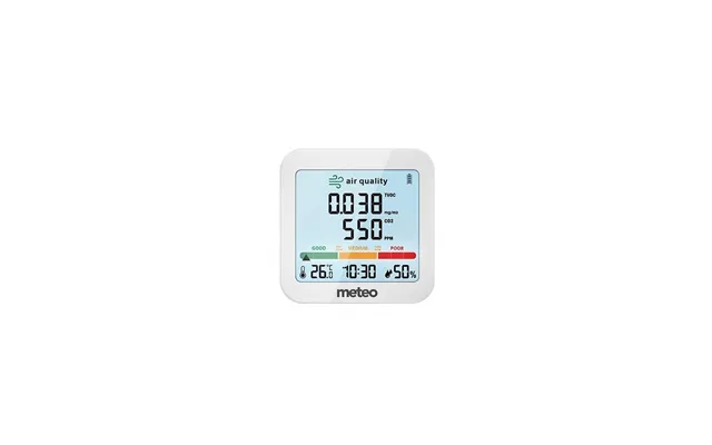 Vejrstation Med Temperatur- - Fugt- Og Co2-sensor