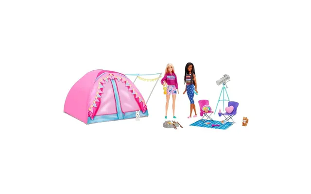 Barbie Camping Med Dukker