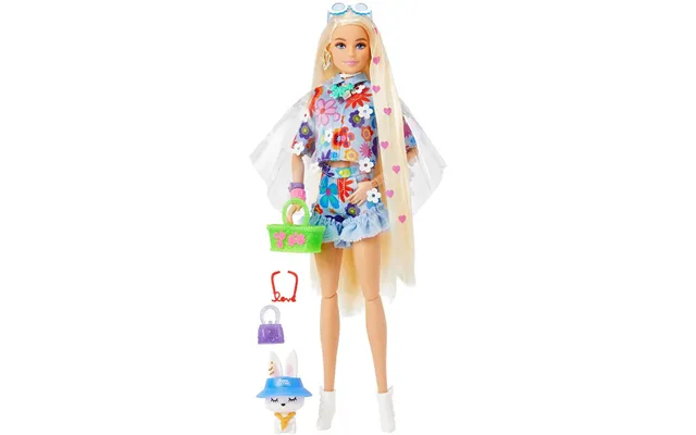 Barbie Ekstra Floral Dukke