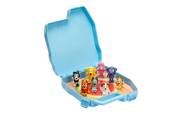 Bluey Kuffert Med Figurer