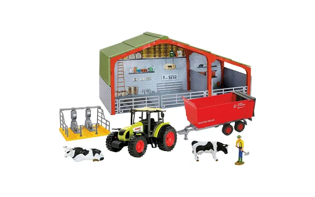 Claas Malkestald Med Traktor 1 32