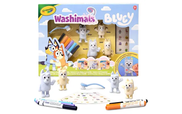 Crayola Washimals Bluey