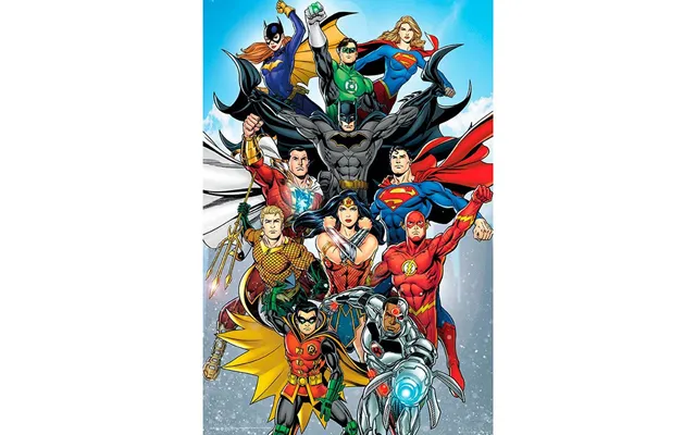 Dc Comics Plakat 91,5x61 Cm