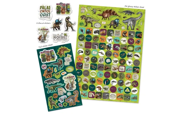 Dinosaur Klistermærker Mega Pack