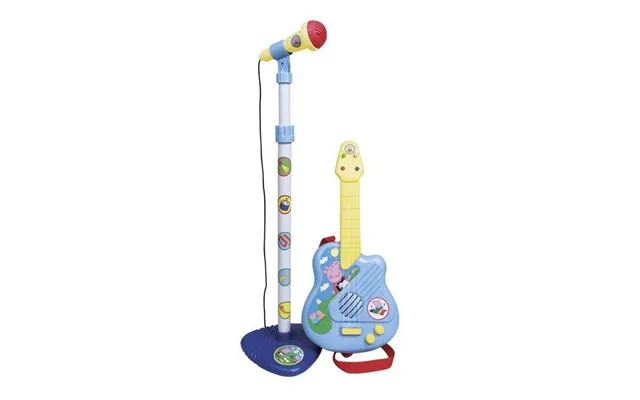 Guitar Og Mikrofon Sæt