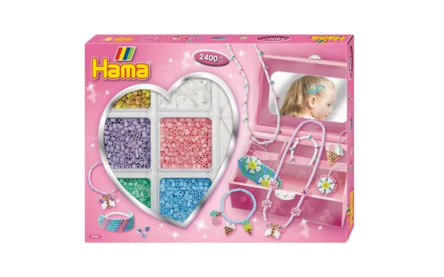 Hama Kreativ Æske Smykker Pink