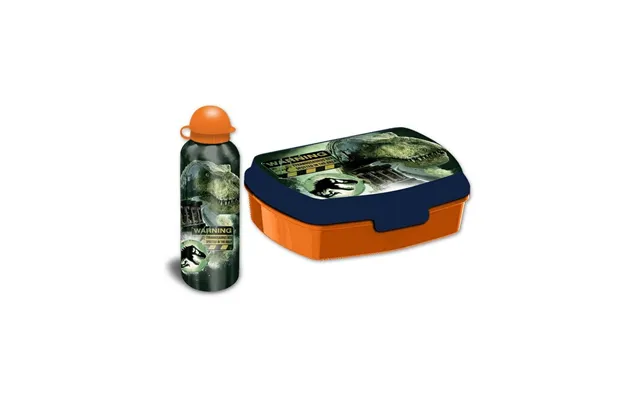 Jurassic World Madkasse Og Drikkedunk