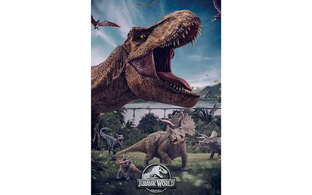Jurassic World Plakat 91,5x61 Cm