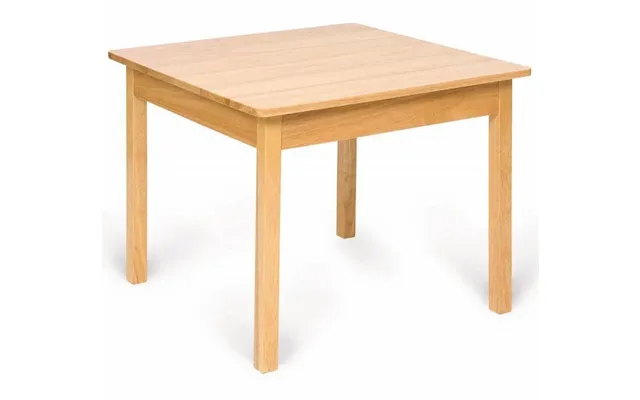 Massivt Børnebord - Naturlig