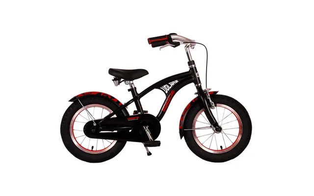 Miracle Cruiser Mat Sort Cykel 14 Tommer
