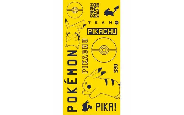 Pokemon Pikachu Håndklæde 70x140cm
