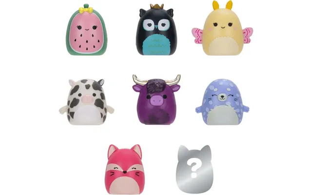 Squish-a-longs 2,5 Cm 8-pak