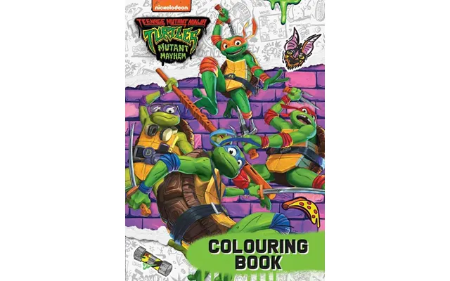 Teenage Mutant Ninja Turltles Tegnebog