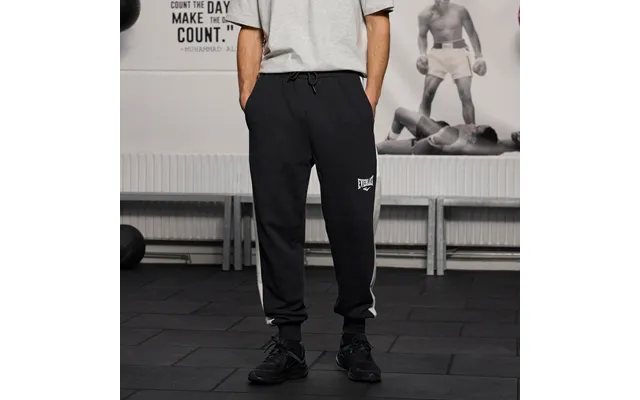 Everlast Mens Contrast Final Cut Sweat Pants - Black