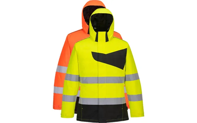 Port West Pw261 Pw2 Hi Vis Winter Jacket 4xl Orange Black product image