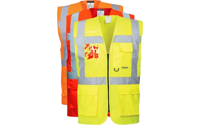 Portwest S476 Berlin Executive Vest Xl Gul product image