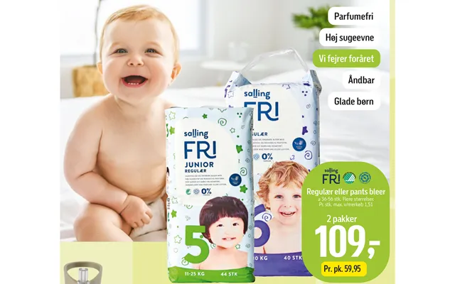Parfumefri Høj Sugeevne Vi Fejrer Foråret Åndbar Glade Børn product image