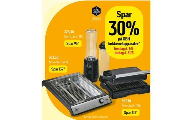On obh køkkenelapparater product image