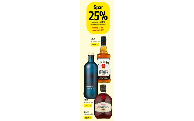 On more than 150 variants spirits product image