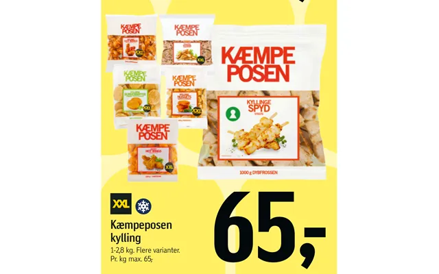 Kæmpeposen chicken product image