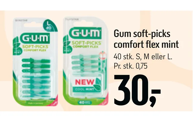 Gum Soft-picks Comfort Flex Mint product image