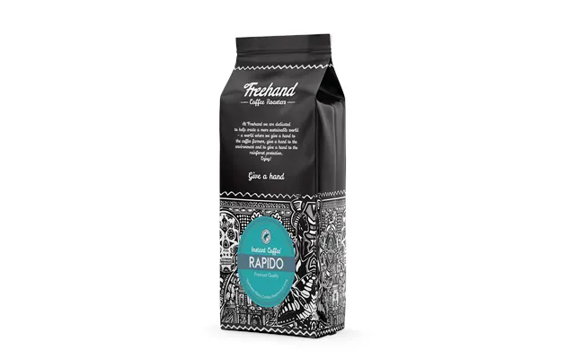 Freehand Rapido Instant Kaffe - 3 Kg.
