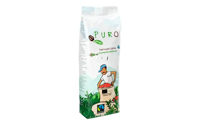 Puro Organic Dark Roast Filterkaffe - 250 G.