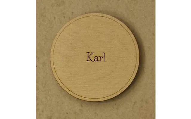 Bordkort I Træ Eller Akryl A1