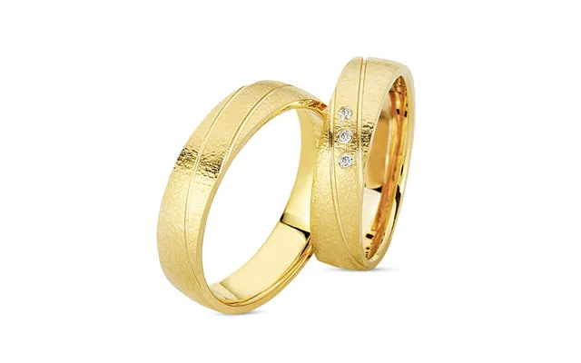 Gold Bech Jewelry 18kt. Wedding Ring With 0,03ct. W Vs Or Without Stone product image