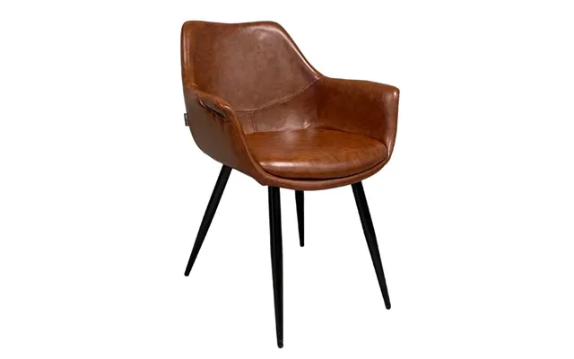 Luis Spisebordsstol - Cognac Pu