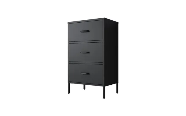 Luna Metalskab - 3 Skuffer