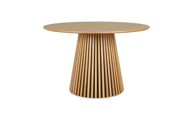 Moon Lamella Dining Table - Nature Oak Ø120 Cm product image