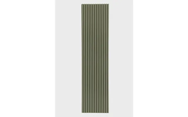 Acupanel Linoleum 2400x600 Olive 4184 Sort Mdf - Sort Filt