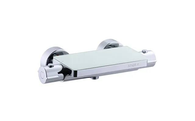 Adora Exigo Comfort Plus Cc150 Term.armatur - Krom Hvid Glas