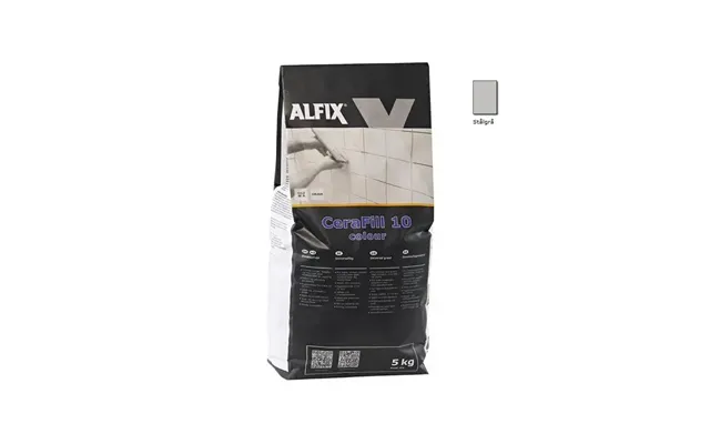 Alfix Cerafill 10 Colour Stålgrå - 5 Kg