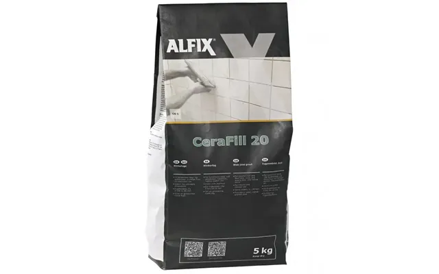 Alfix Cerafill 20 Klinkefuge Grå - 5 Kg