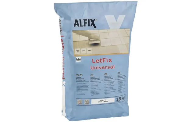 Alfix Letfix Universal Hvid 18kg