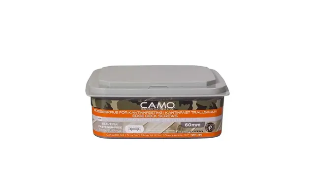 Camo Skruer A4 - 350 Stk. 4,0 X 60 Mm.
